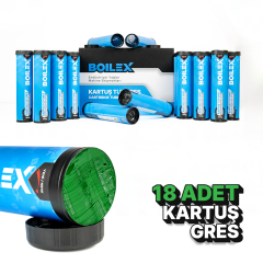 Genel Amaçlı Kartuş Gres Kauçuklu – Yeşil 18 Adet x 400 gr