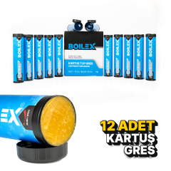 Genel Amaçlı Kartuş Gres Lityum Ep 2 – Sarı 12 Adet x 400 gr