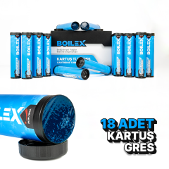 Yüksek Sıcaklık Performans Kartuş Tüp Gres Yağı – Mavi – 18 Adet x 400GR